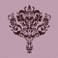 Damask Stencil #1004