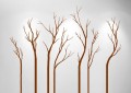 Winter Tree Vinyl Decal Forest #1110