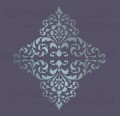 Damask Stencil #1018