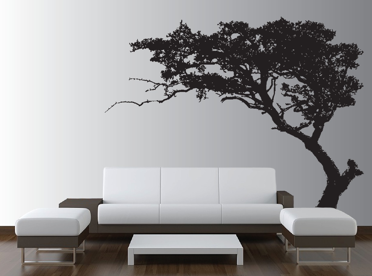 living room elepant wall decals